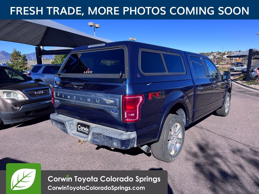 Used 2016 Ford F150 Platinum w/ Trailer Tow Package AWD/4WD image 9