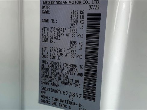 New 2026 Nissan Rogue Rock Creek image 13