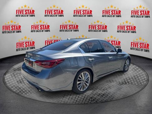 Used 2020 INFINITI Q50 Luxe w/ All Weather Package RWD image 7
