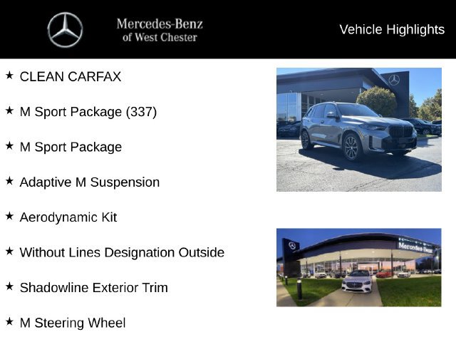 Used 2024 BMW X5 xDrive40i w/ M Sport Package AWD/4WD image 5