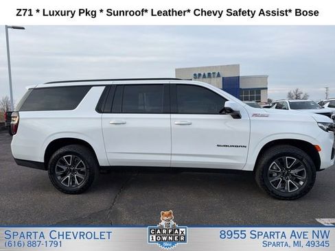 Used 2024 Chevrolet Suburban Z71 w/ Luxury Package AWD/4WD image 2