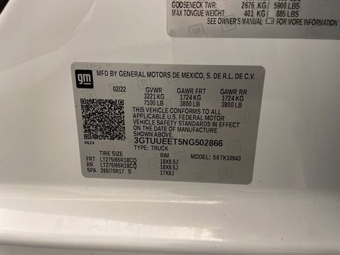 Used 2022 GMC Sierra 1500 AT4 w/ AT4 Premium Package image 34