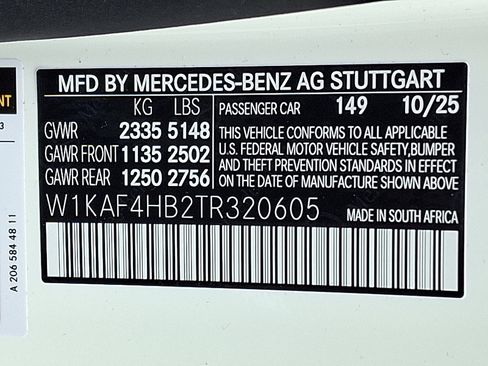 New 2026 Mercedes-Benz C 300 4MATIC Sedan image 20