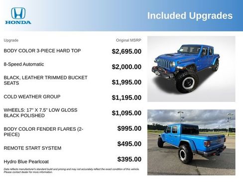 Used 2022 Jeep Gladiator Mojave w/ Cold Weather Group AWD/4WD image 3
