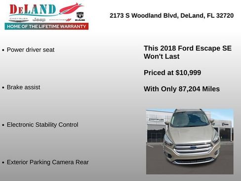 Used 2018 Ford Escape SE image 2