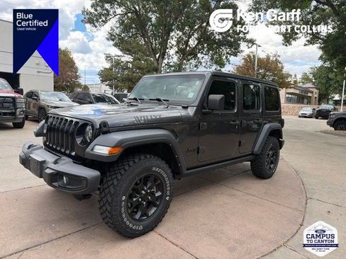 Used 2021 Jeep Wrangler Unlimited Sport AWD/4WD image 1