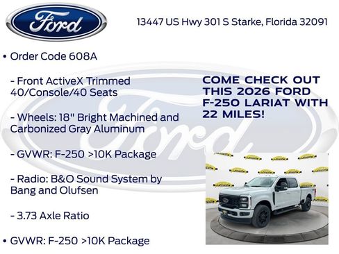 New 2026 Ford F250 Lariat AWD/4WD image 25