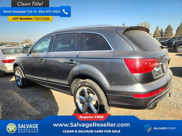 Used 2014 Audi Q7 3.0T S line Prestige w/ Technology Package AWD/4WD image 3
