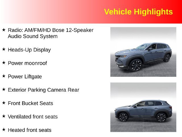 Used 2025 MAZDA CX-50 2.5 Hybrid w/ Premium Plus Pkg AWD/4WD image 3