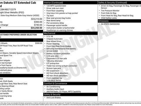 Used 2011 Dodge Dakota ST image 5