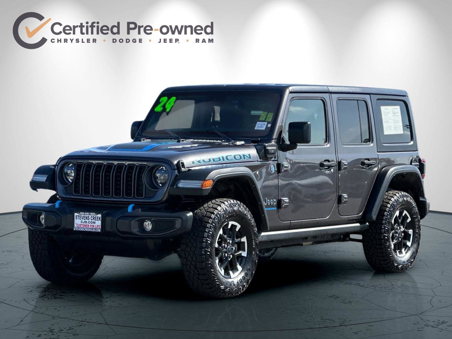 Used 2024 Jeep Wrangler Unlimited Rubicon 4xe AWD/4WD image 8
