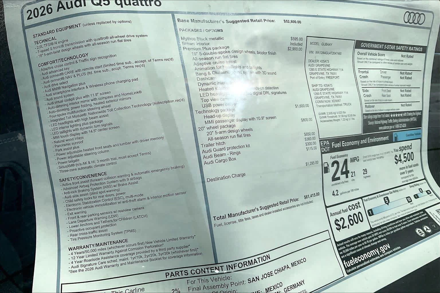 New 2026 Audi Q5 Premium AWD/4WD image 19