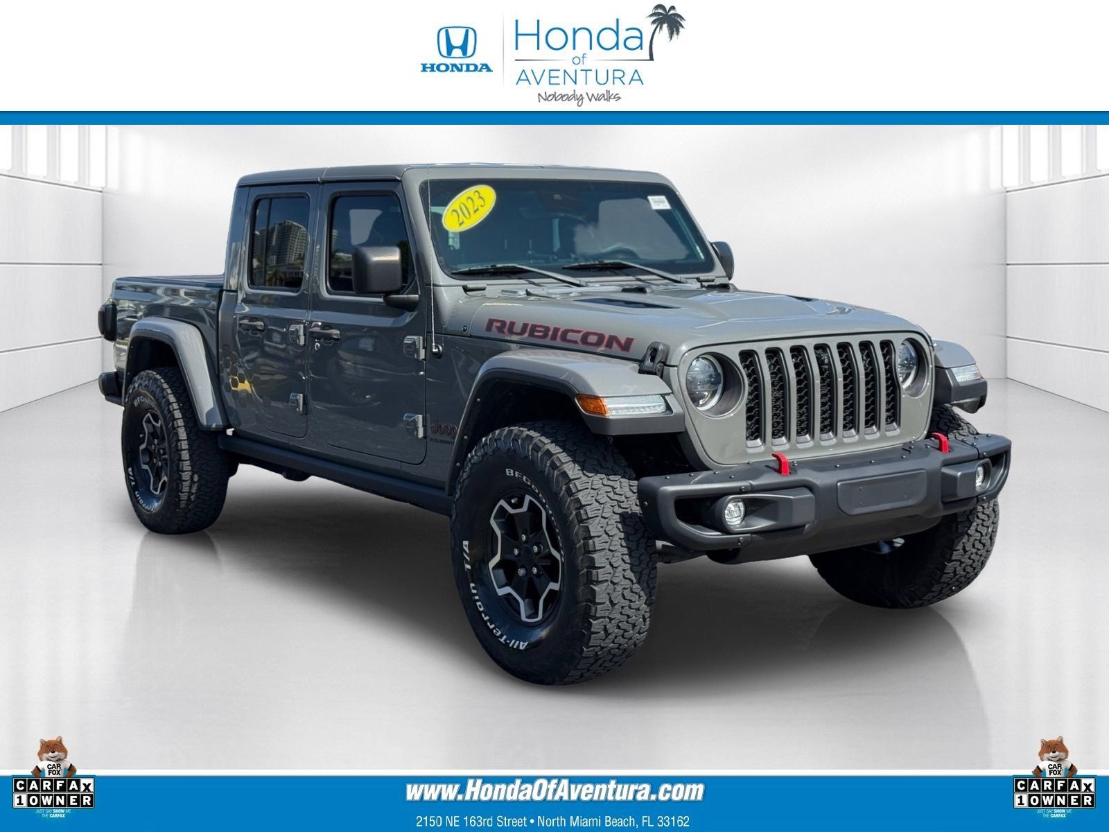 Used 2023 Jeep Gladiator Rubicon w/ LED Lighting Group AWD/4WD image 1