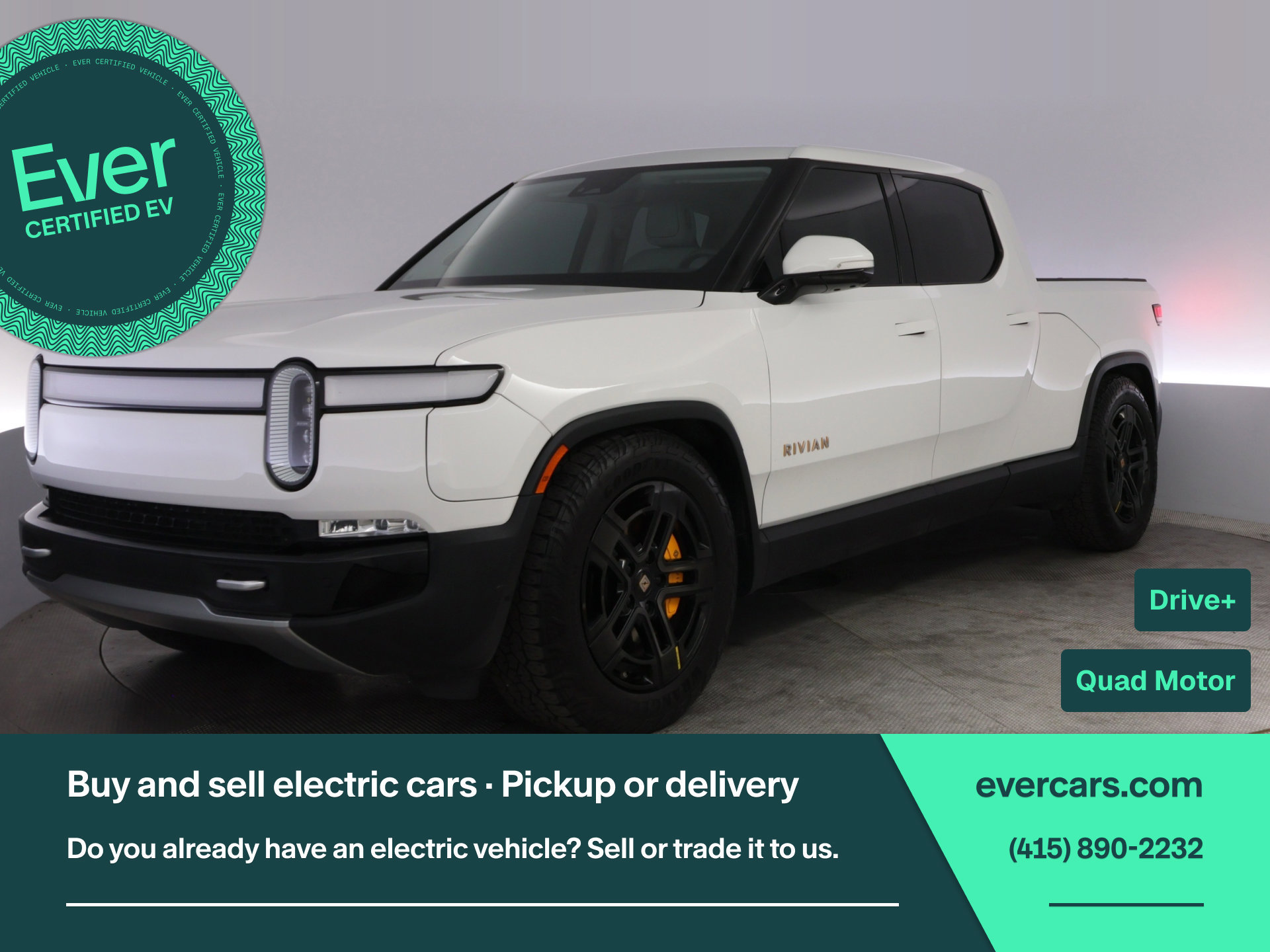 Used 2023 Rivian R1T Adventure Quad AWD/4WD image 1