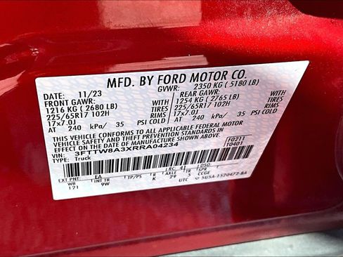 Used 2024 Ford Maverick XL FWD image 35