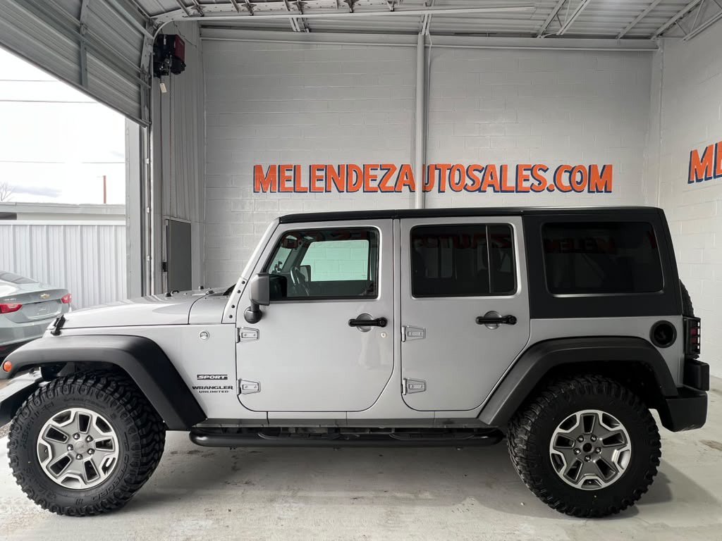 Used 2017 Jeep Wrangler Unlimited Sport w/ Quick Order Package 24S AWD/4WD image 2
