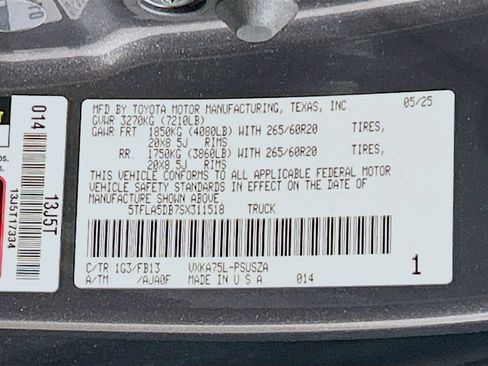 New 2025 Toyota Tundra SR5 AWD/4WD image 28