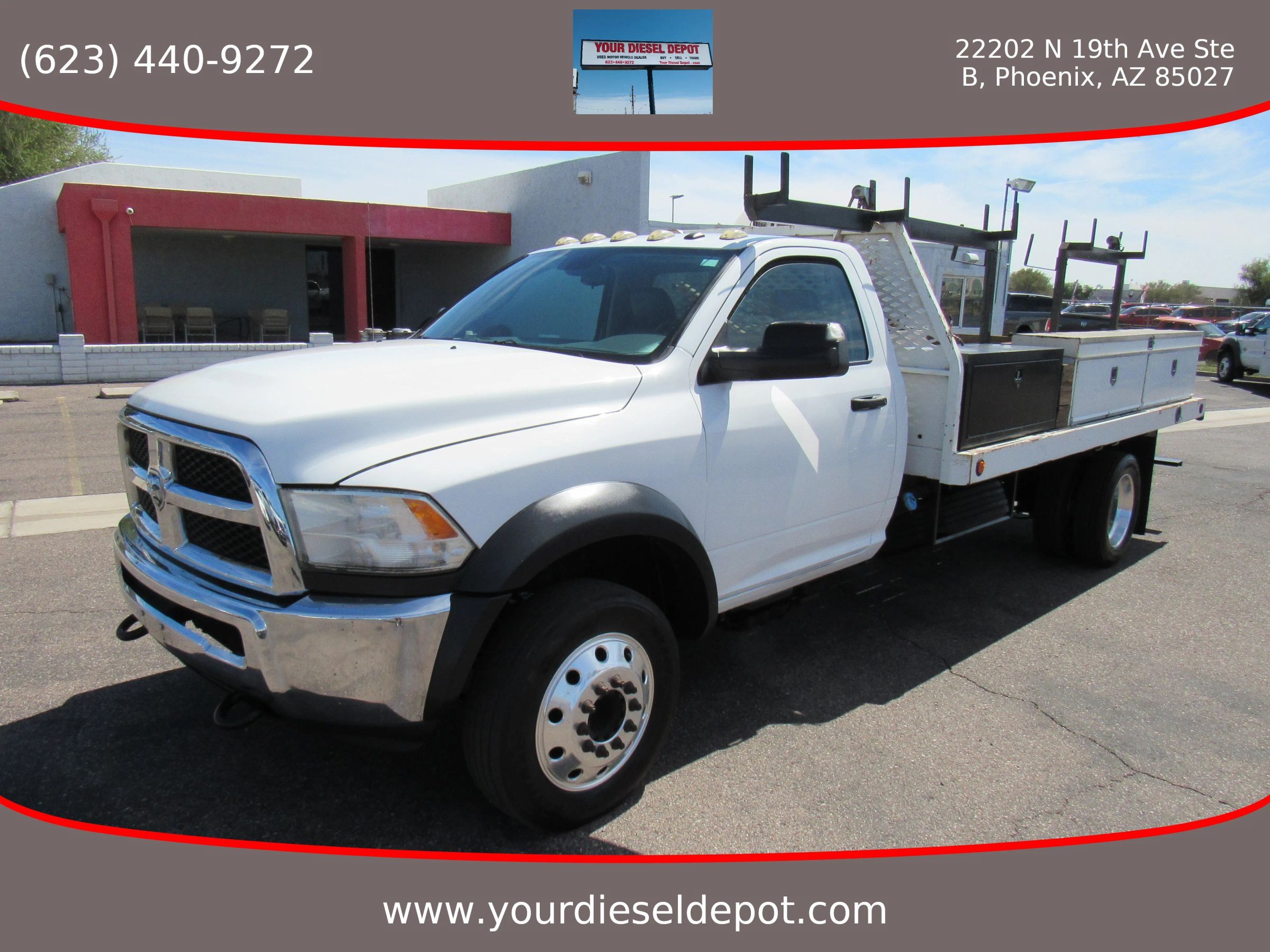 Used 2016 RAM 5500 Tradesman w/ Power & Remote Entry Group RWD image 1