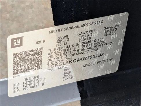 Used 2019 GMC Yukon SLE w/ SLE Value Package RWD image 15
