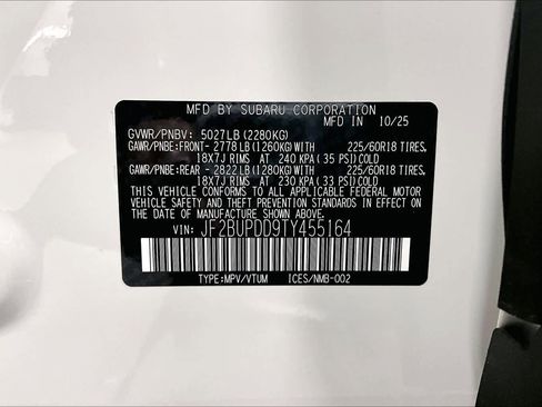 New 2026 Subaru Outback Limited image 19