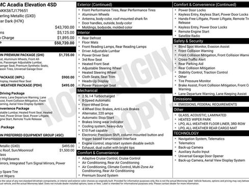 New 2026 GMC Acadia Elevation w/ Elevation Premium Package image 4