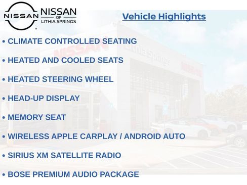 Certified 2023 Nissan Pathfinder Platinum AWD/4WD image 12