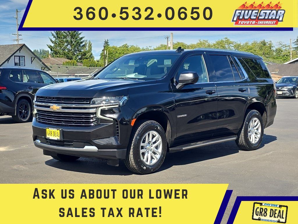 Used 2021 Chevrolet Tahoe LT AWD/4WD image 1