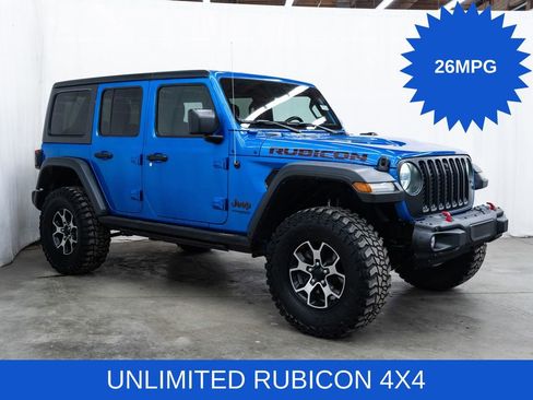 Used 2021 Jeep Wrangler Unlimited Rubicon AWD/4WD image 1