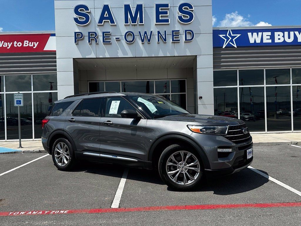 Used 2021 Ford Explorer XLT w/ Equipment Group 202A RWD image 1