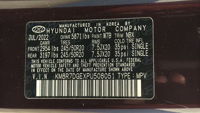 Used 2023 Hyundai Palisade Calligraphy w/ Cargo Package AWD/4WD image 30