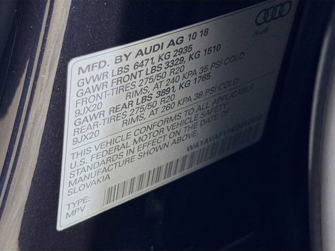 Used 2019 Audi Q8 Premium w/ Convenience Package AWD/4WD image 33