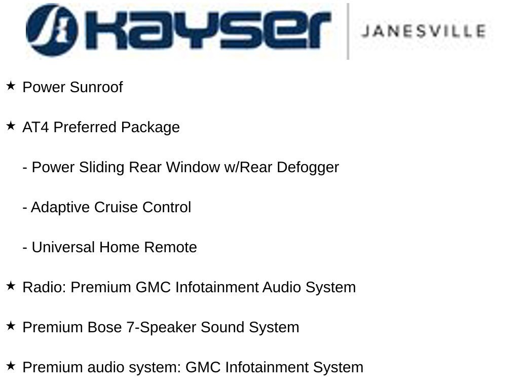 Certified 2022 GMC Sierra 1500 AT4 w/ AT4 Preferred Package AWD/4WD image 2