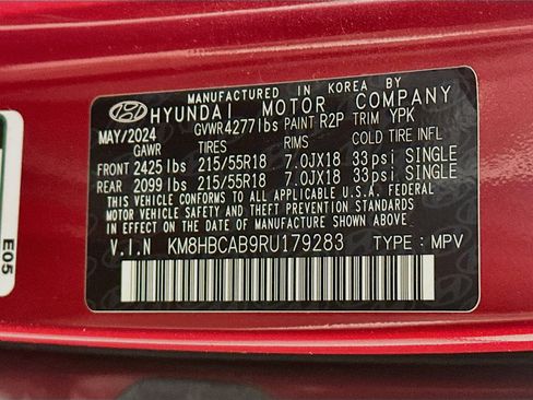 Used 2024 Hyundai Kona SEL AWD/4WD image 12