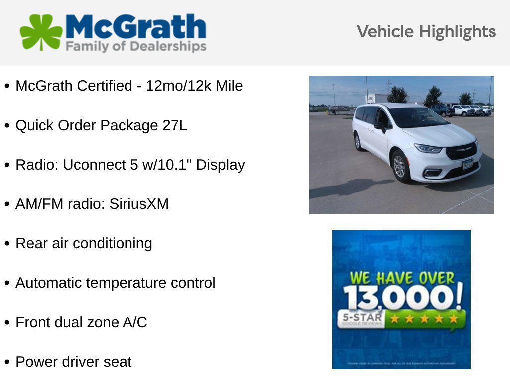 Used 2024 Chrysler Pacifica Touring-L FWD image 6