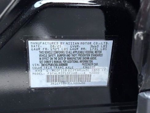 Certified 2025 Nissan Kicks Play S FWD image 18