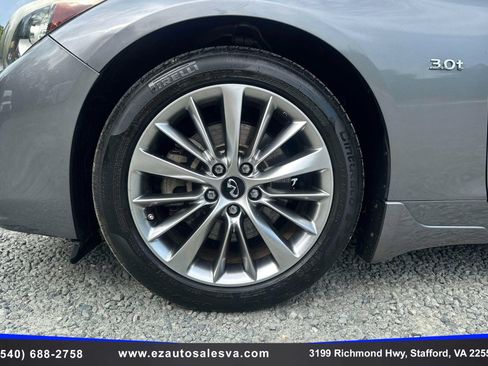 Used 2018 INFINITI Q50 Luxe w/ Essential Package (3.0T Luxe) AWD/4WD image 10