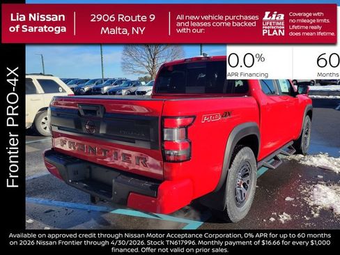New 2026 Nissan Frontier PRO-4X w/ Pro Premium Package image 3