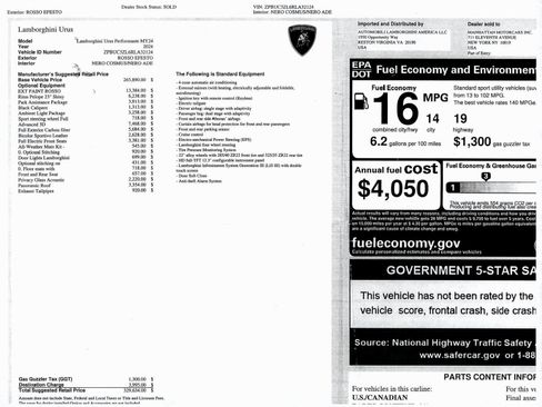 Used 2024 Lamborghini Urus Performante image 19