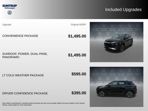 Used 2024 Chevrolet TrailBlazer LT w/ Convenience Package AWD/4WD image 2