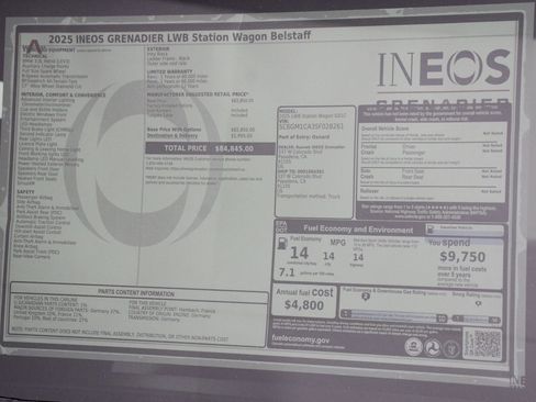 New 2025 INEOS Grenadier AWD/4WD image 23