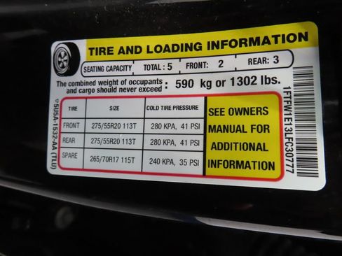 Used 2020 Ford F150 Platinum w/ Equipment Group 701A Luxury AWD/4WD image 57