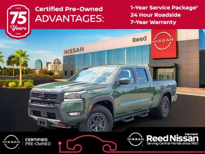 Certified 2025 Nissan Frontier PRO-4X w/ Pro Convenience Package