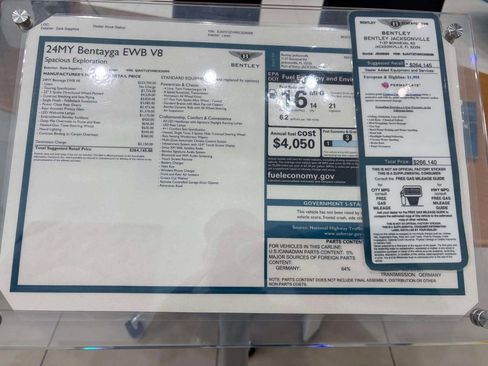 Used 2024 Bentley Bentayga Extended Wheelbase image 68