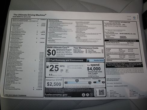 New 2026 BMW X5 sDrive40i w/ M Sport Package image 21