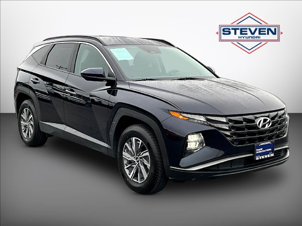 Certified 2024 Hyundai Tucson Blue AWD/4WD image 1