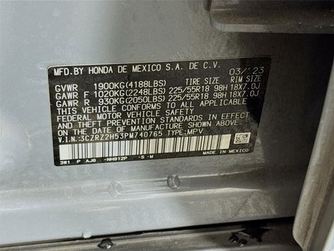 Used 2023 Honda HR-V Sport image 31