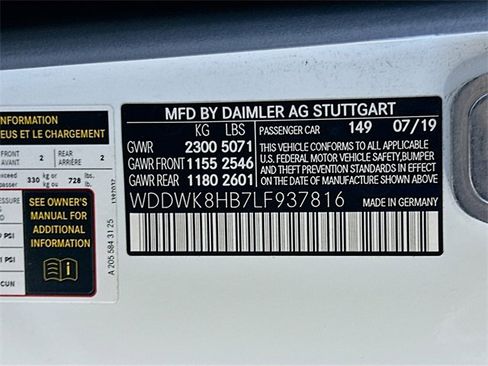 Certified 2020 Mercedes-Benz C 63 AMG S image 31