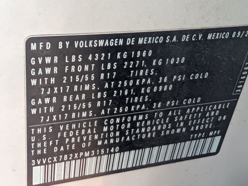 Used 2023 Volkswagen Taos S FWD image 12