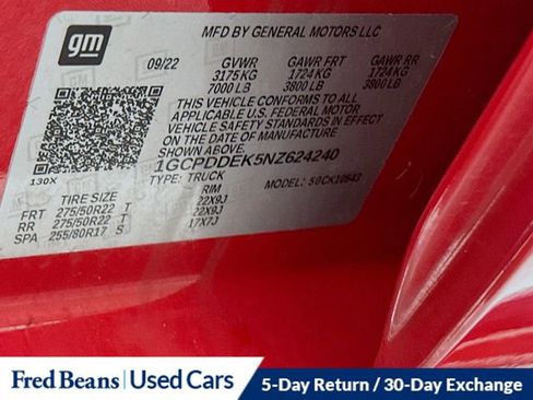 Certified 2022 Chevrolet Silverado 1500 LT w/ Protection Package image 33