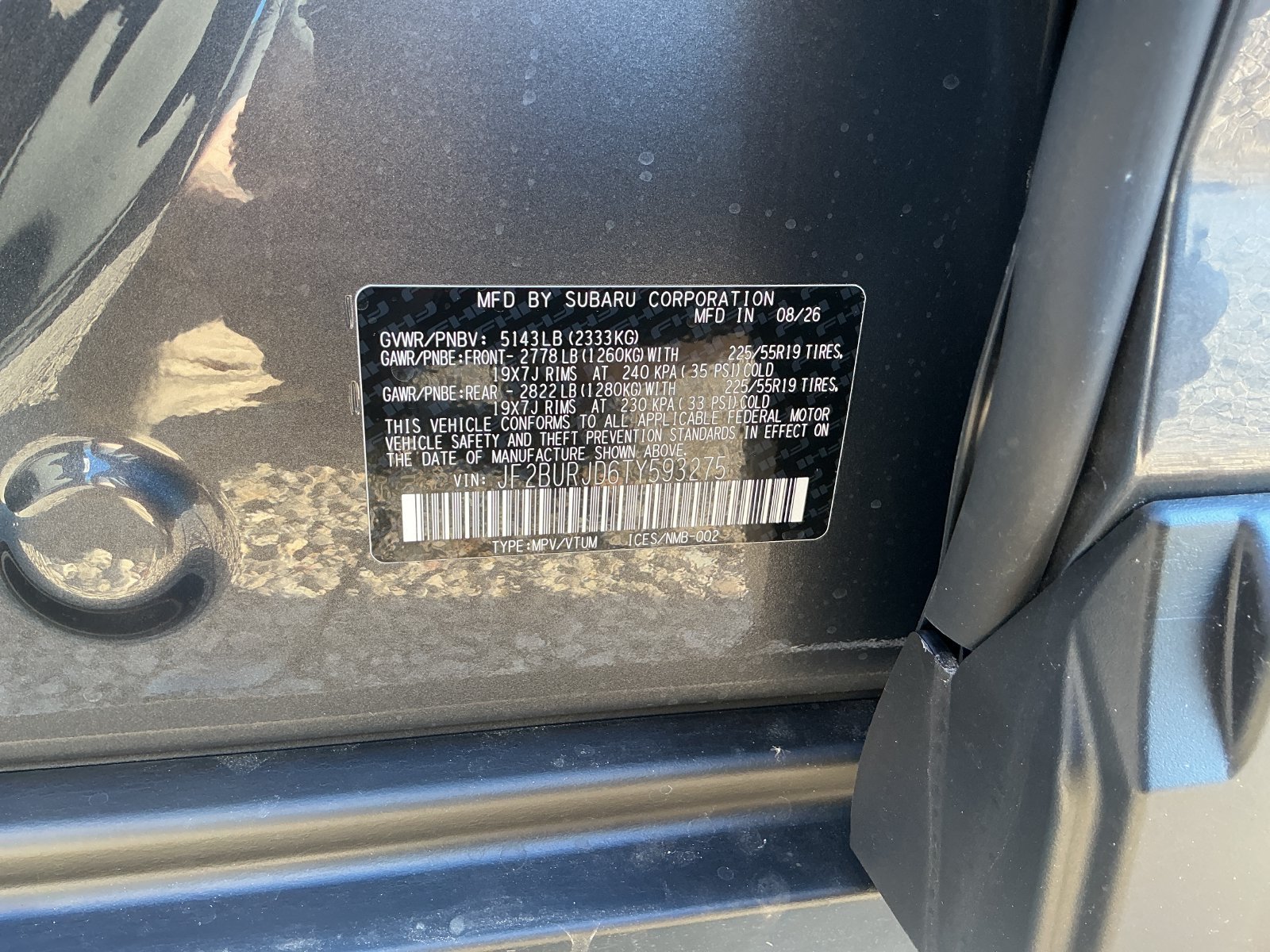 New 2026 Subaru Outback Touring XT AWD/4WD image 28